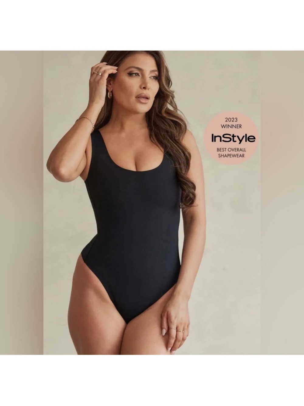Pinsy Shapewear Bodysuit size Large